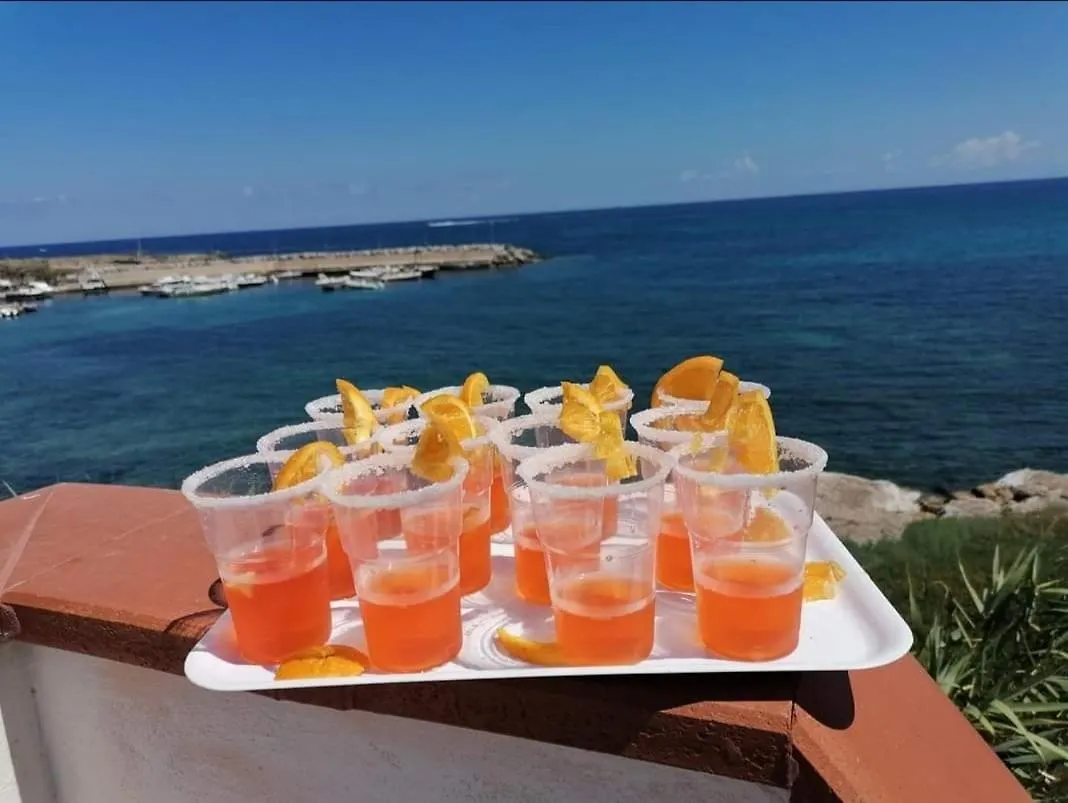 La Terrazza Sul Mare Monolocale Con Terrazza Vicino Aereoporto&Mare Sicilian Vintage Style Beach House Cinisi Italy