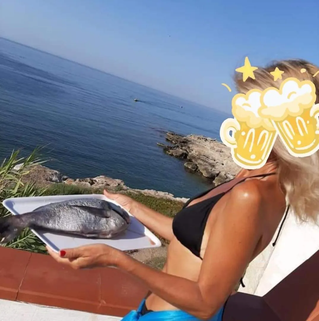 La Terrazza Sul Mare Monolocale Con Terrazza Vicino Aereoporto&Mare Sicilian Vintage Style Beach House Cinisi Italy