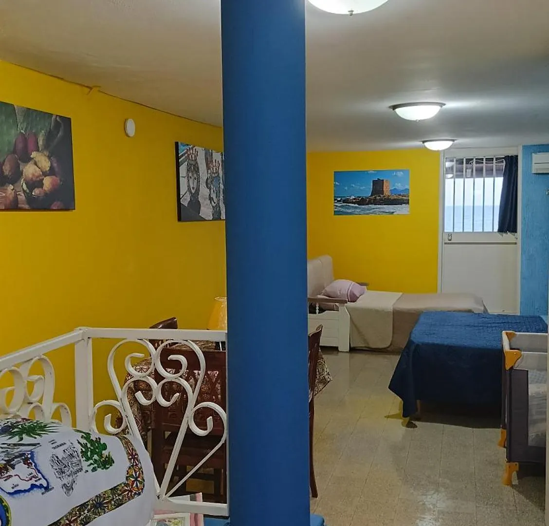 La Terrazza Sul Mare Monolocale Con Terrazza Vicino Aereoporto&Mare Sicilian Vintage Style Beach House Cinisi 0*,